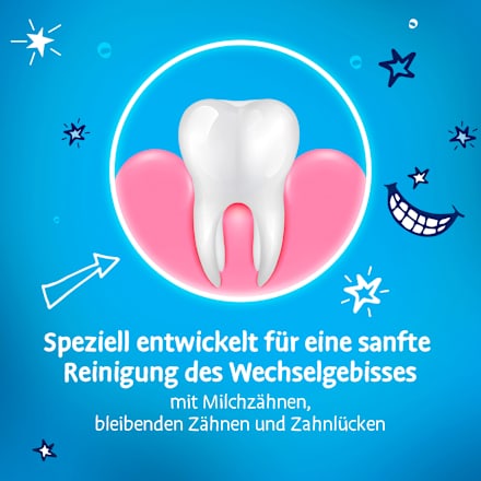 Zahnbürste Kinder Juniorzahn, 6 bis 8 Jahre weich Dr. Best