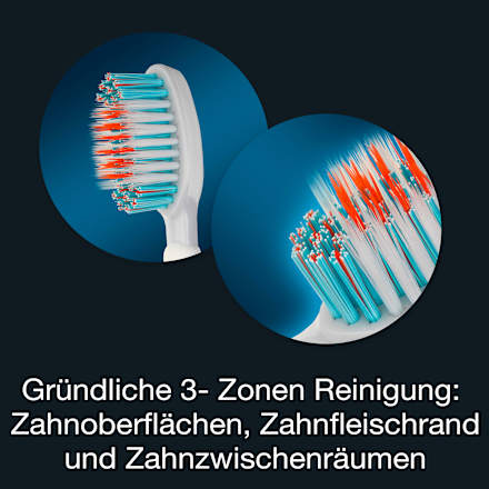 Zahnbürste mit Batterie Vibration Multi Expert mittel Dr. Best