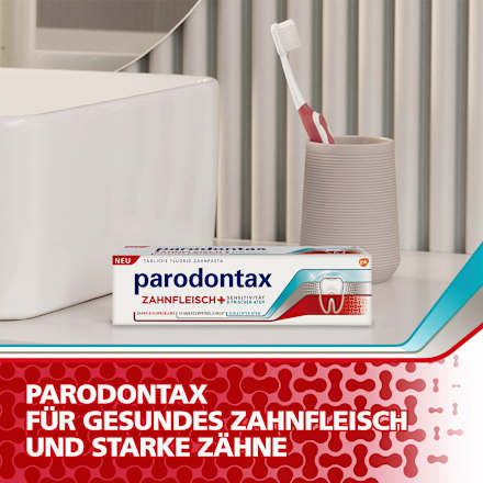 Zahnpasta Zahnfleisch + Sensitivität & frischer Atem Parodontax
