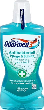 Mundspülung Antibakteriell Pflege & Schutz Odol med 3