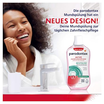 Mundspülung Revitalise frische Minze Parodontax