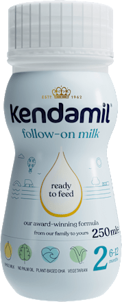 Následná tekutá dojčenská mliečna výživa follow-on milk Kendamil