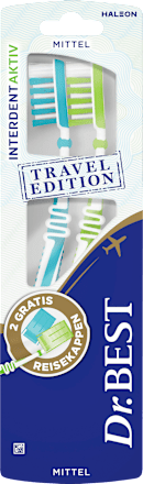 Zahnbürste Interdent Aktiv Mittel Travel Edition Dr. Best