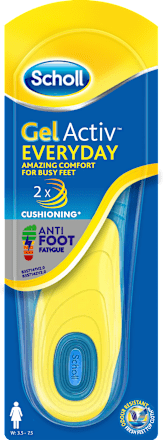 Стелки за ежедневени дамски обувки Gel Activ Casual, размер 3,5-7,5 Dr. Scholl's