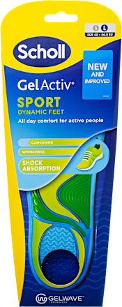 vložky do bot GelActiv Sport, velikost L 1 pár Dr. Scholl's