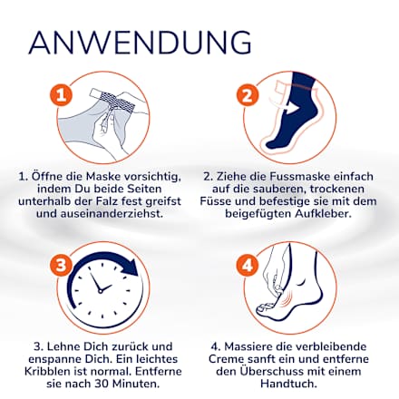 Fußmaske Beruhigend und revitalisierend Scholl