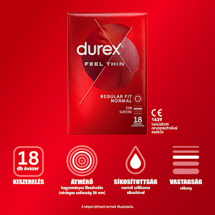 Óvszer Feel Thin Durex