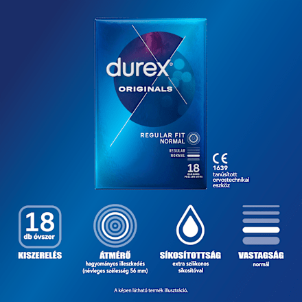 Óvszer Extra Safe Regular Fit Normal Durex
