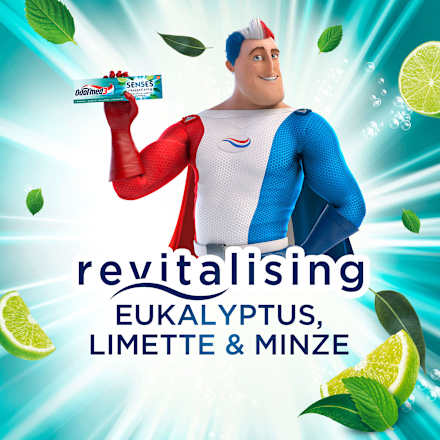Zahnpasta Senses Revitalising  Odol med 3