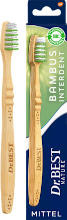 Zahnbürste Nature Bambus Interdent mittel            Dr. Best