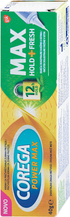 Pričvrstilna krema za zobne proteze Max Hold+Fresh COREGA