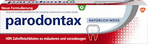 Zahnpasta Fluorid Natürlich Weiß Parodontax