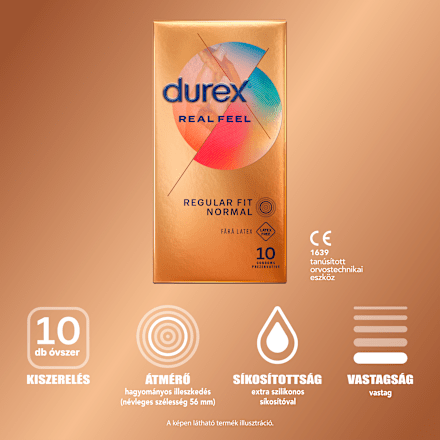 Óvszer Real Feel Durex