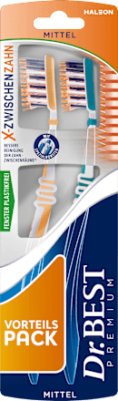 Zahnbürste Premium X-Zwischenzahn mittel Vorteilspack Dr. Best