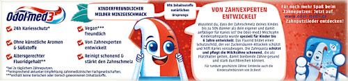 Zahnpasta Milchzahn 0 bis 6 Jahre Odol med 3