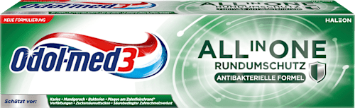 Zahnpasta All in One Rundumschutz Odol med 3