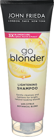 Šampon za posvetlitev las go blonder JOHN FRIEDA