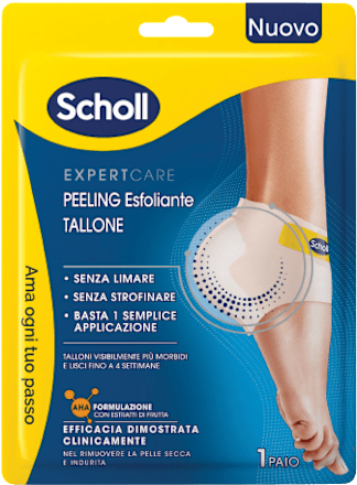 Peeling esfoliante tallone Expert Care  Scholl