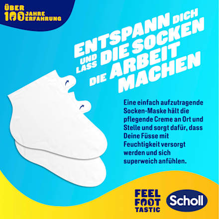 Fußmaske Socken ​mit Manuka-Honig (1 Paar) Scholl