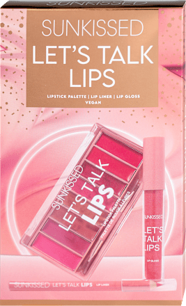 LET'S TALK LIPS poklon set SUNKISSED