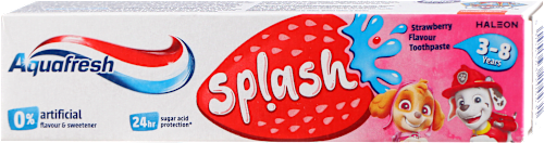 splash pasta za zube za decu - jagoda, 3-8 godina Aquafresh
