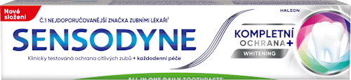 zubní pasta Kompletní ochrana + Whitening Sensodyne