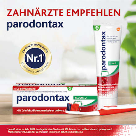 Zahnpasta Fluorid Parodontax