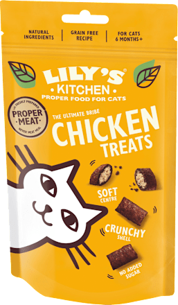 Katzenleckerlis mit Huhn, chicken treats LILY'S KITCHEN