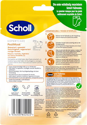 Fußmaske Socken ​mit Manuka-Honig (1 Paar) Scholl
