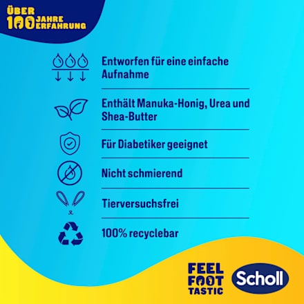 Fußmaske Socken ​mit Manuka-Honig (1 Paar) Scholl