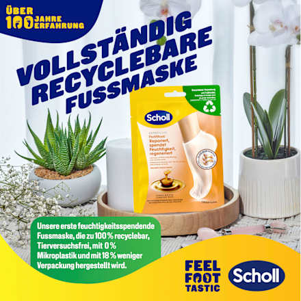 Fußmaske Socken ​mit Manuka-Honig (1 Paar) Scholl