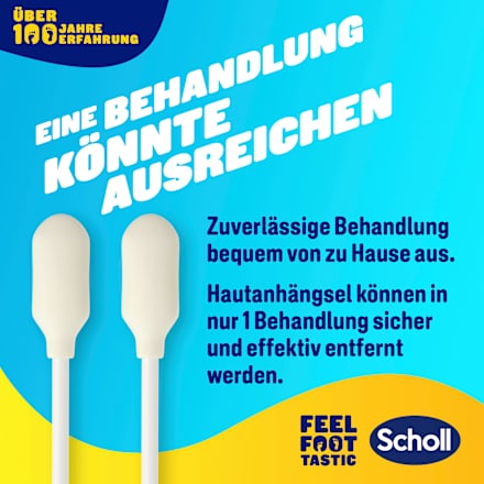 Stielwarzen-Entferner 12 Behandlungen Scholl