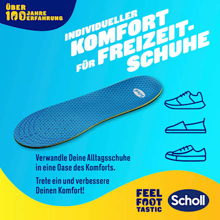 Einlegesohlen GelActiv  Everyday, Gr. 35,5 - 40,5 (1 Paar) Scholl