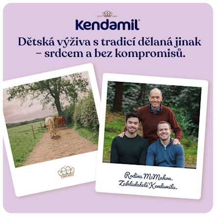 pokračovací mléčná kojenecká výživa 3 Premium +HMO 12m Kendamil