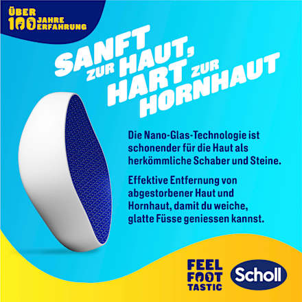 Hornhautentferner Feile Nano Scholl