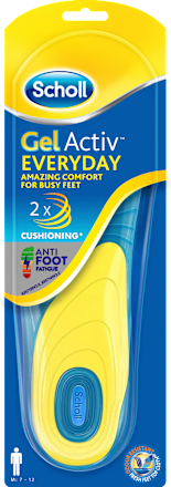 Стелки за ежедневни мъжки обувки Gel aktiv casual, размер 7-12 Dr. Scholl's