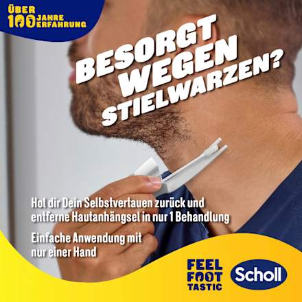 Stielwarzen-Entferner 12 Behandlungen Scholl