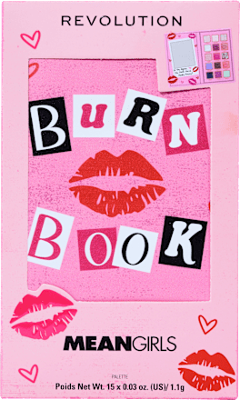 Lidschatten Palette Mean Girls, Burn Book REVOLUTION
