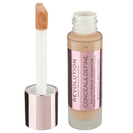 CONCEAL & DEFINE tečni puder – F7 REVOLUTION