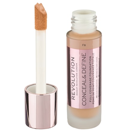 CONCEAL & DEFINE tečni puder – F8 REVOLUTION