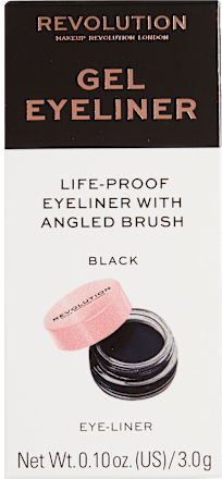 Gel Eyeliner Pot tuș de ochi cu pensulă REVOLUTION
