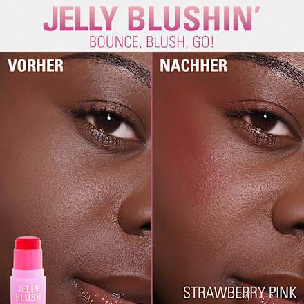 Blush Stick Jelly Strawberry Pink REVOLUTION