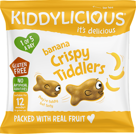 Chrumkavé banánové rybičky KIDDYLICIOUS
