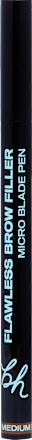 Augenbrauenstift Flawless Filler Medium Brown bh cosmetics
