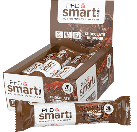smart bar proteinska čokoladica - CHOCOLATE BROWNIE PhD