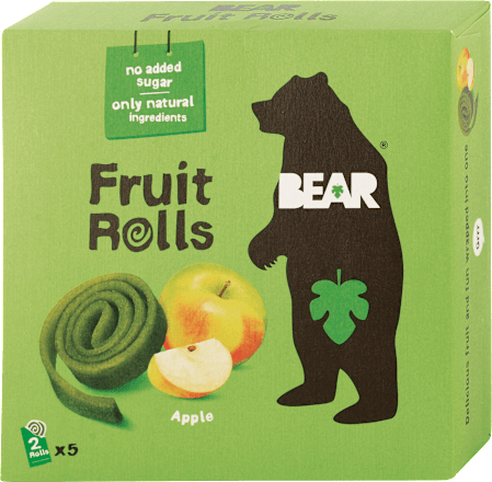 Jablkové ovocné rolky Bear