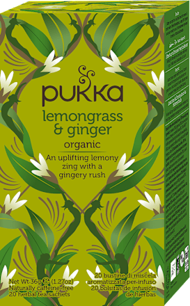 Tisana Lemongrass and Ginger pukka