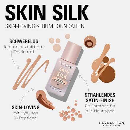 Foundation Skin Silk Serum F5 REVOLUTION