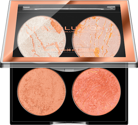 Mini paleta bronzera i hajlajtera, Cheek Kit, Take a Breather  REVOLUTION