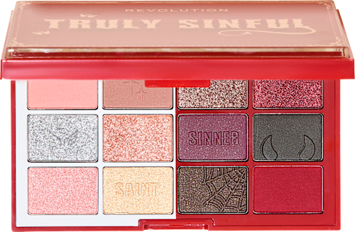 Lidschatten Palette Truly Sinful, Blood REVOLUTION